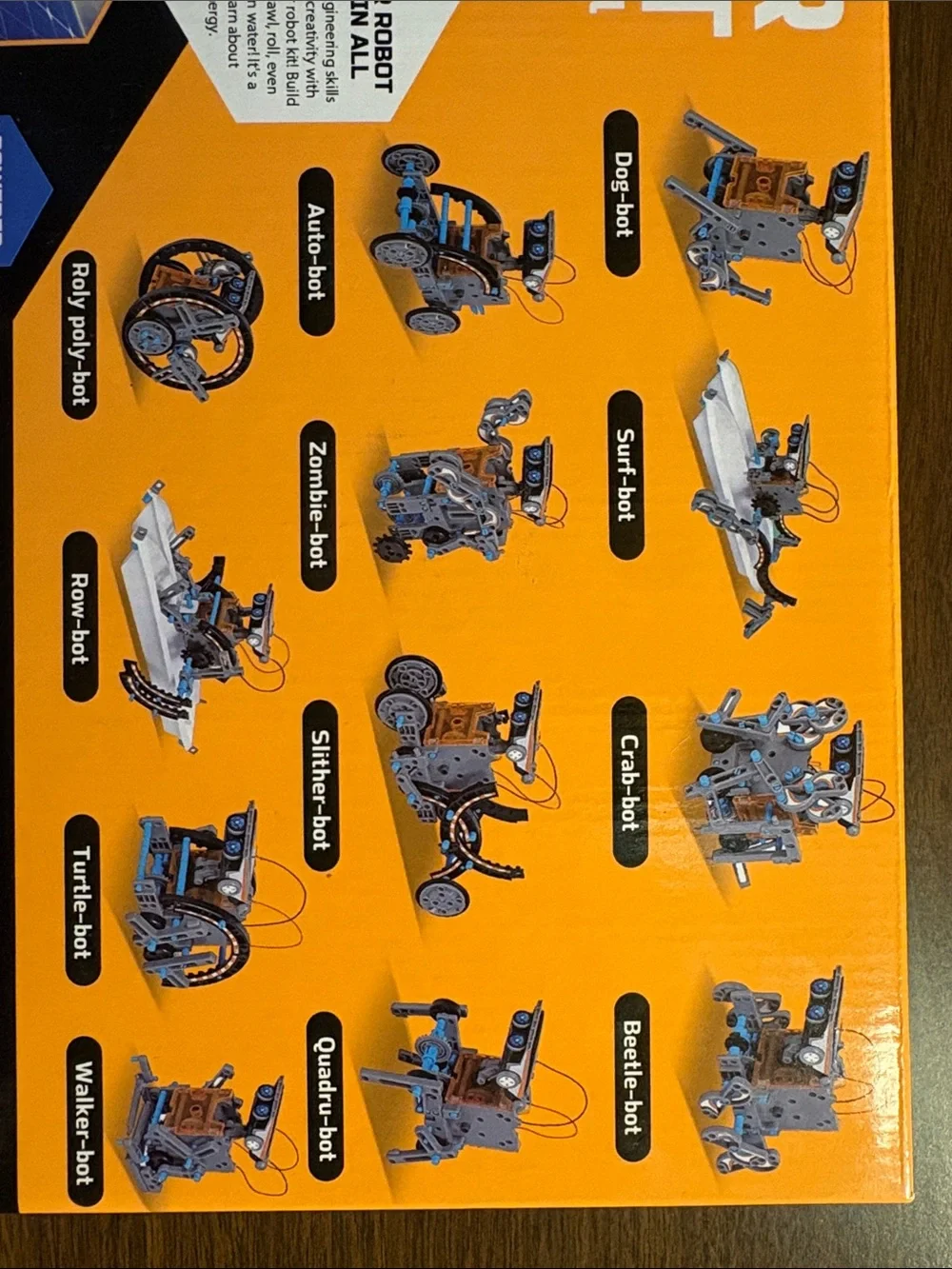 Solar twelve in one Robot Creation Kit (190 pieces)
